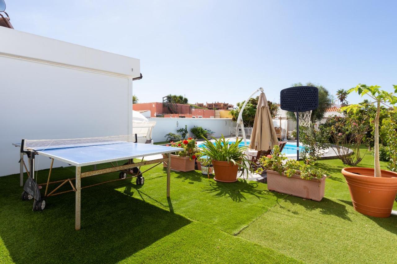 Bungalow Palm Mar With Pool And Garden Arona (Tenerife) Exterior foto